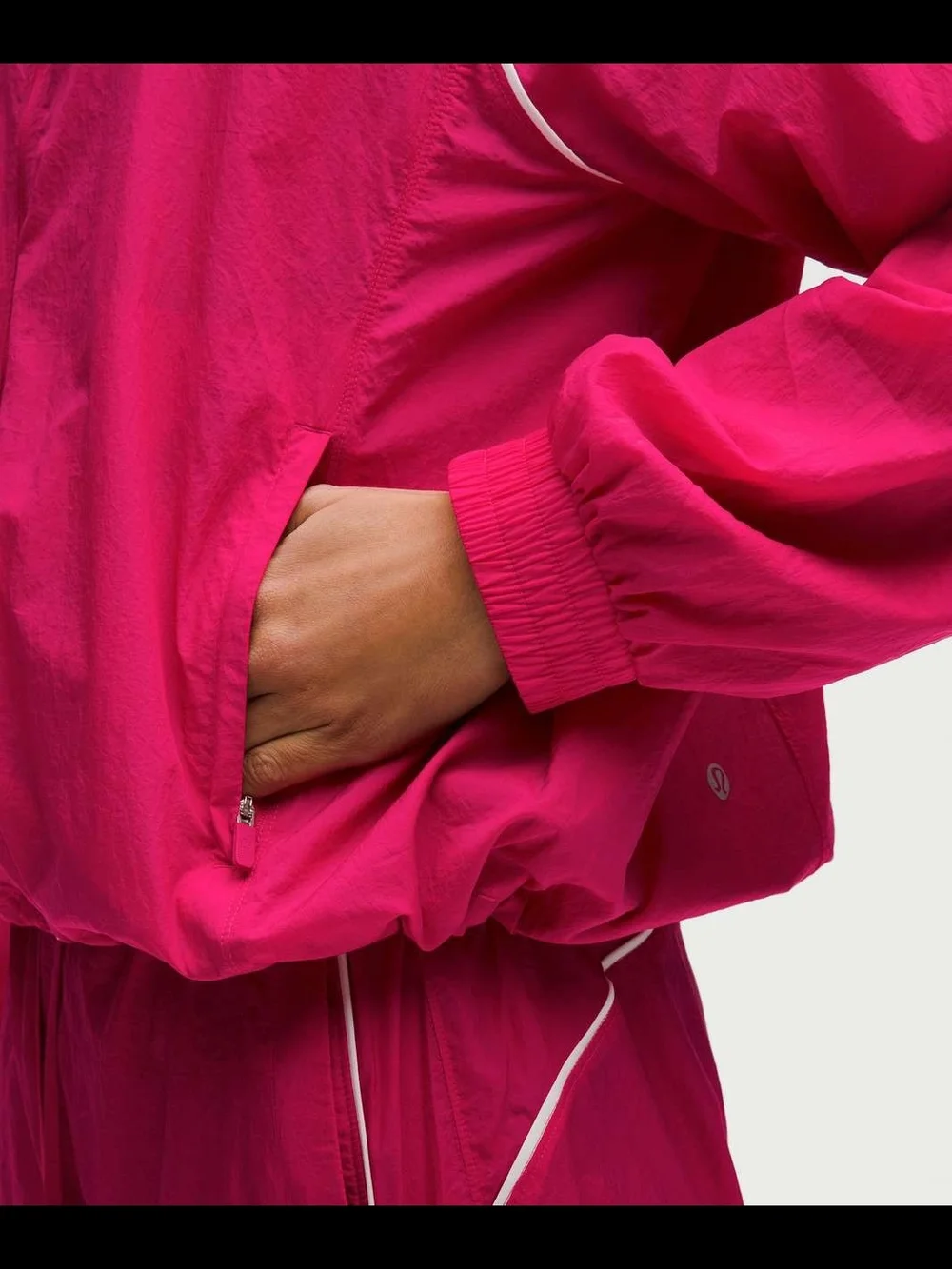 lululemon athletica Women's Pink Lightweight Windbreaker Jacket